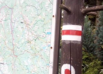 Główny Szlak Beskidzki początek szlaku