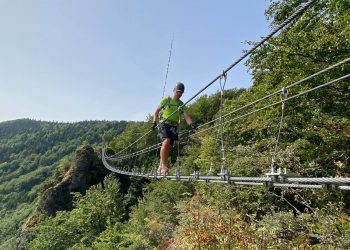Skalka pri Kremnici – via ferraty dla każdego