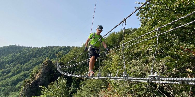 Skalka pri Kremnici – via ferraty dla każdego 1 Skalka pri Kremnici – via ferraty dla każdego