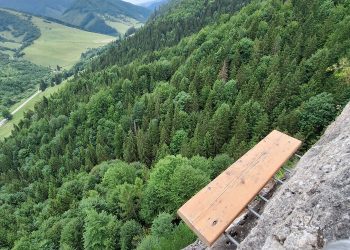 Emocje i zabawa na Ferratach Dwie Wieże (Dve Veže) w Wielkiej Fatrze