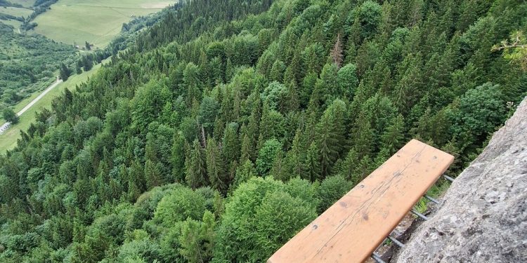 Emocje i zabawa na Ferratach Dwie Wieże (Dve Veže) w Wielkiej Fatrze