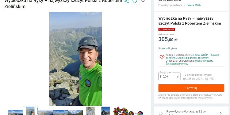 Chodźmy na Rysy a przy okazji wesprzyj Wielką Orkiestrę Świątecznej Pomocy!