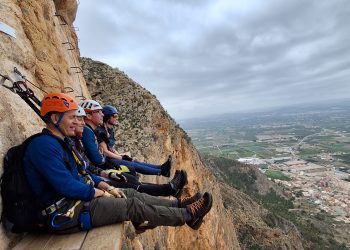 Via ferraty w Hiszpanii w rejonie Costa Blanca