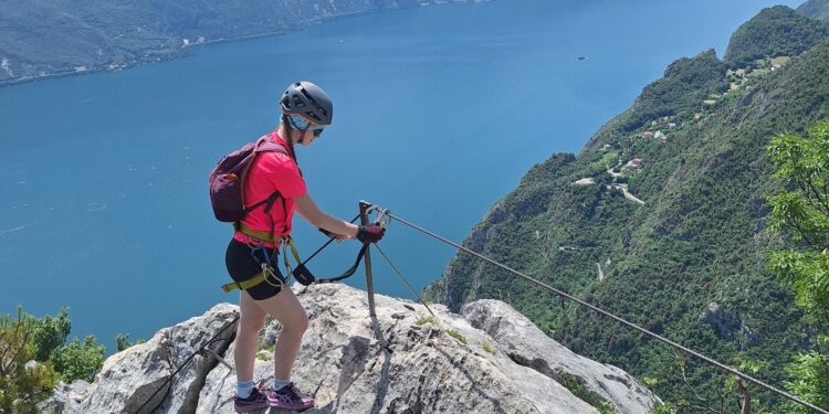 Via Ferraty nad Jeziorem Garda we Włoszech 1 Via Ferraty nad Jeziorem Garda we Włoszech